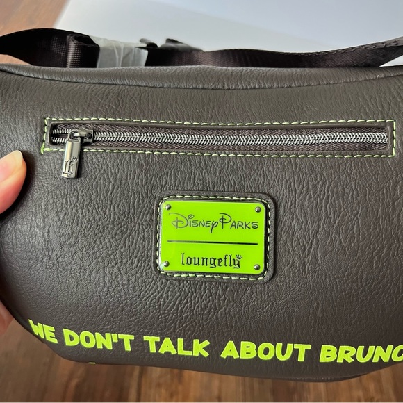 Loungefly Encanto ''We Don't Talk About Bruno'' Glow-in-the-Dark Belt Bag NWT - Picture 6 of 10